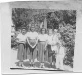 Cora, MaryLee, Rosita, Frances with Robert & Mark McCall - Click to enlarge